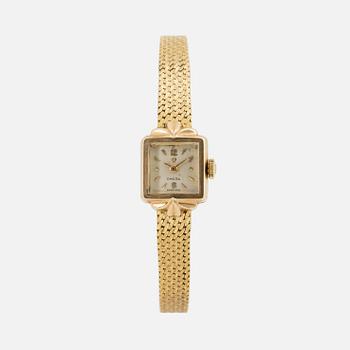 WRIST WATCH, Omega, 18K gold.