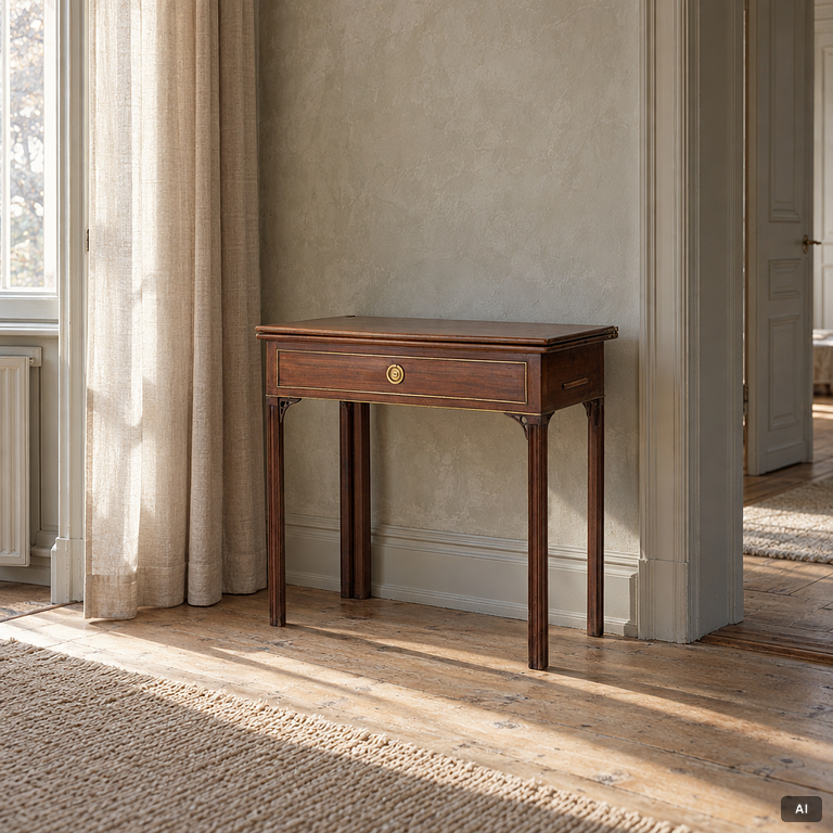 Spelbord, Stockholmsarbete, omkring år 1800, Sengustavianskt.