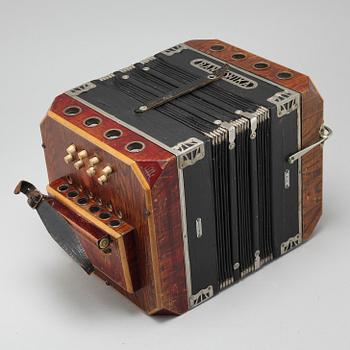 BANDONEON/BANDONIKA CONCERTINA, instrument, 1920/30-tal.