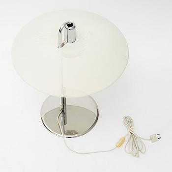 Börge Lindau & Bo Lindecrantz, bordsampa samt vägglampa, Zero, 1980/90-tal.