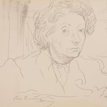 Lotte Laserstein, Self portrait.