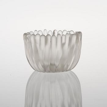 SKÅL, glas, "Renlav", signerad Tapio Wirkkala Iittala 3516.