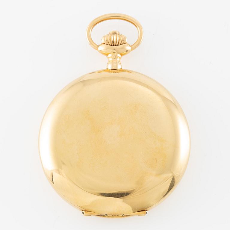 Omega, pocket watch, hunter, 53.5 mm.