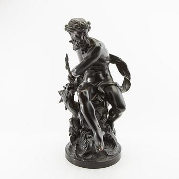 Okänd konstnär 1800/1900-tal, Skulptur Triton.