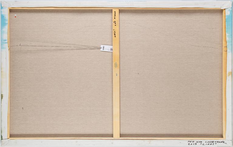Per Ivar Lindekrantz, PER-IVAR LINDEKRANTZ, oil on canvas, signed and dated 2013 on verso.