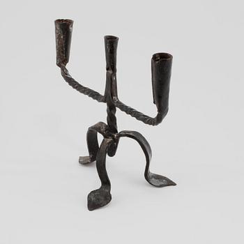 LJUSSTAKE, smide, 1700-tal.