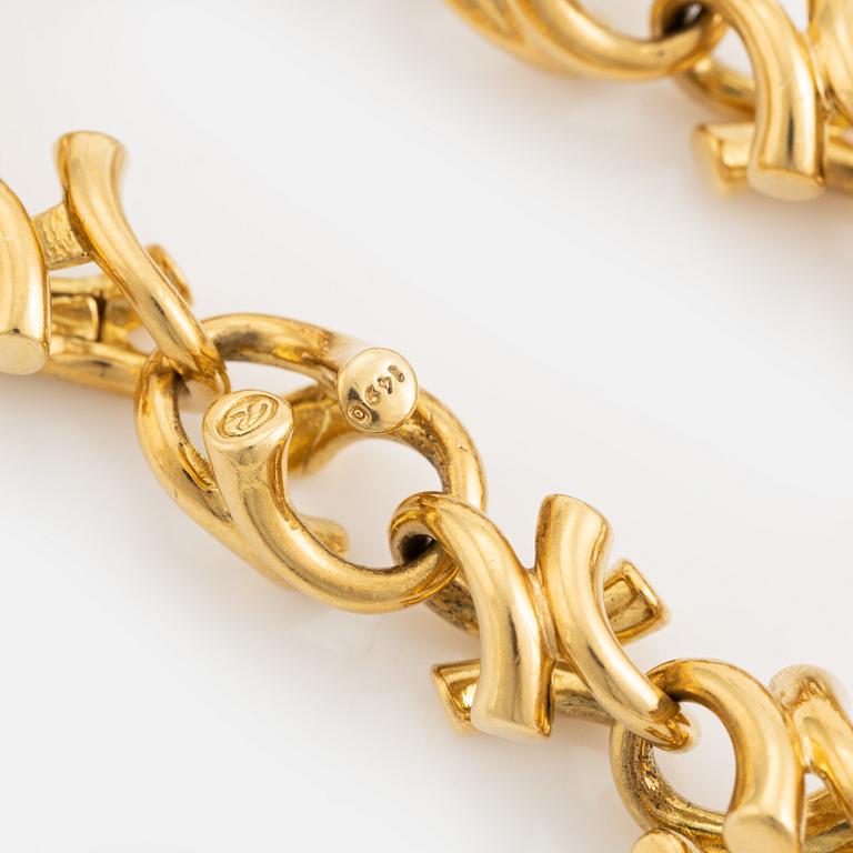 Georg Jensen, 18K gold bracelet, designRegitze Overgaard.