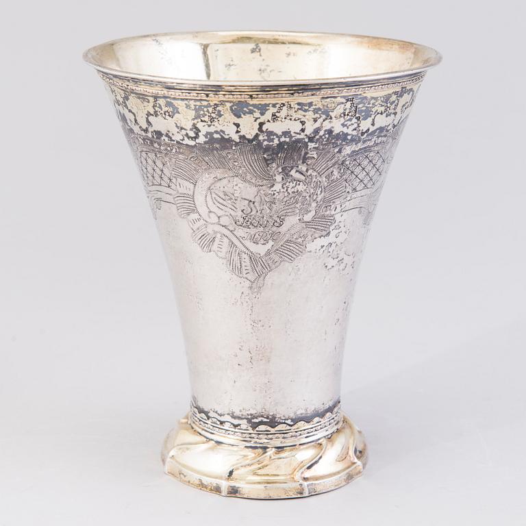 POKAL, silver, Arvid Floberg, Stockholm 1771.