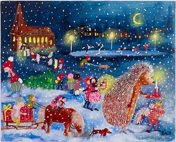 Ann-Marie Bäck, Winter evening.