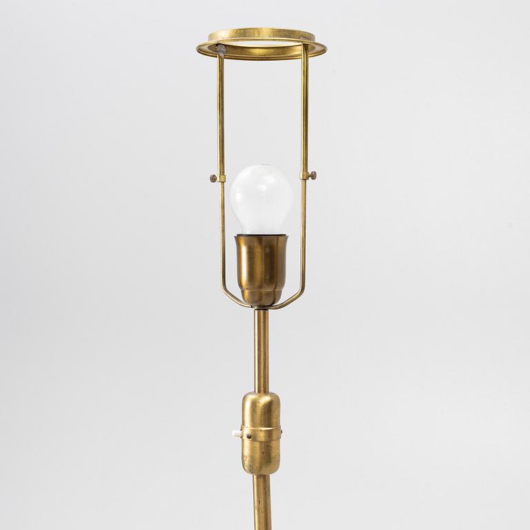 Einar Bäckströms Metallvarufabrik, Golvlampa, 1900-talets mitt, stämpelmärkt EB 5232.
