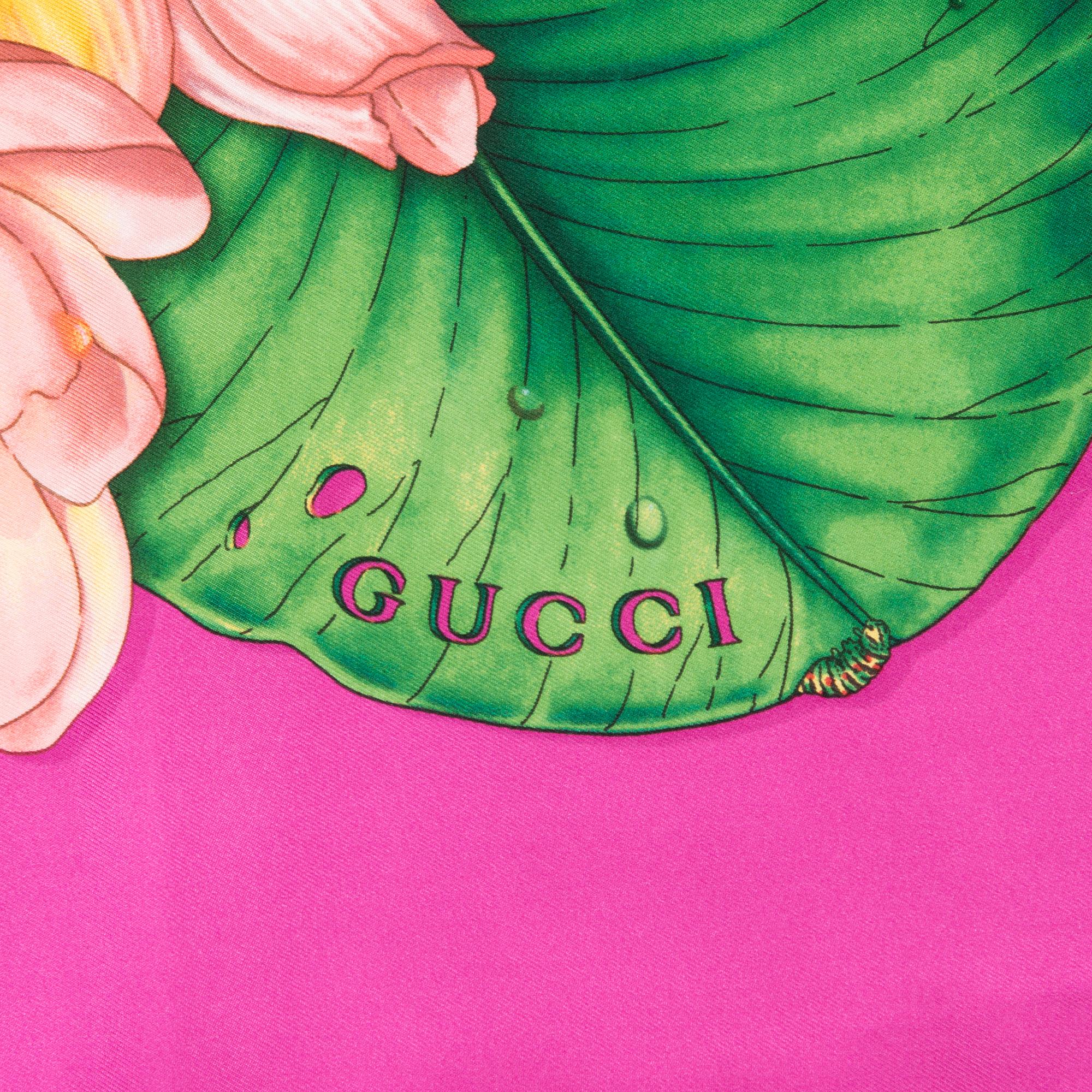 GUCCI, scarf.