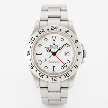 Rolex, Oyster Perpetual, Explorer II, "Polar", armbandsur, 40 mm.