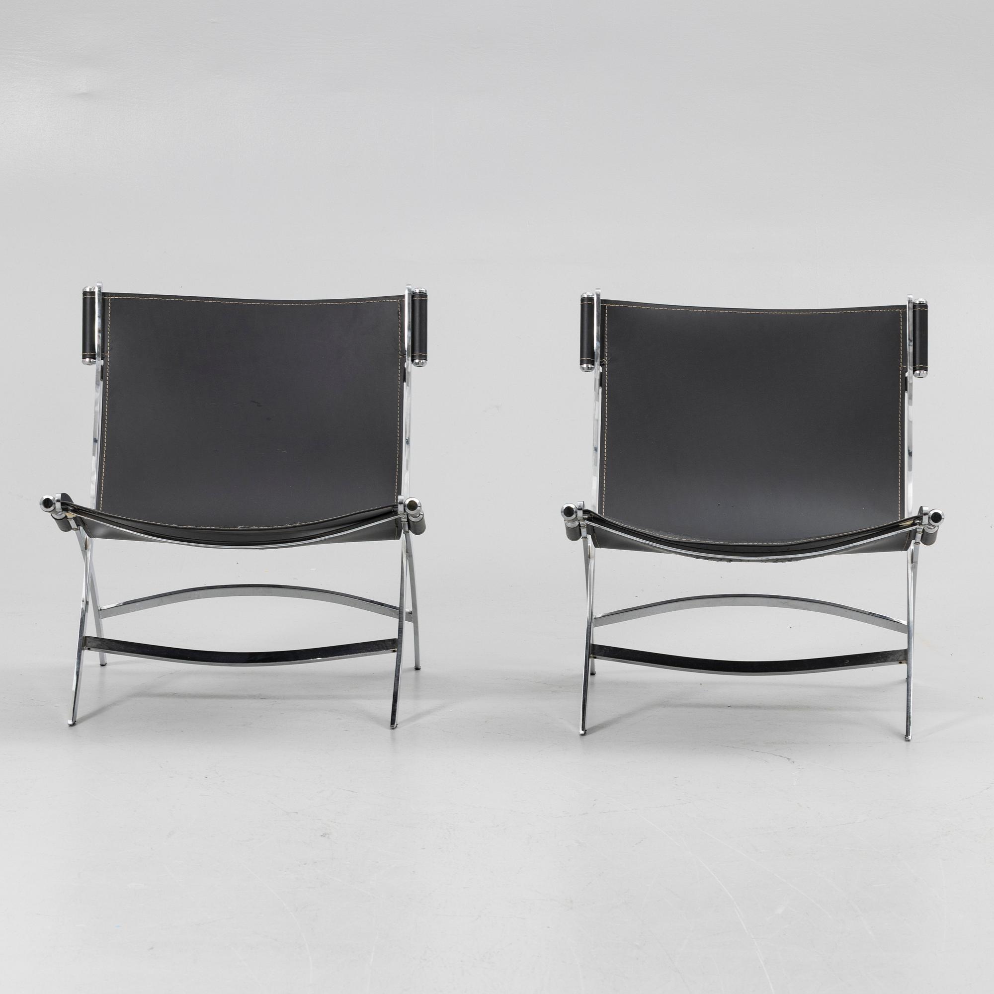 Antonio Citterio, Pair of armchairs, “Timeless”, Flexform, 2000s.