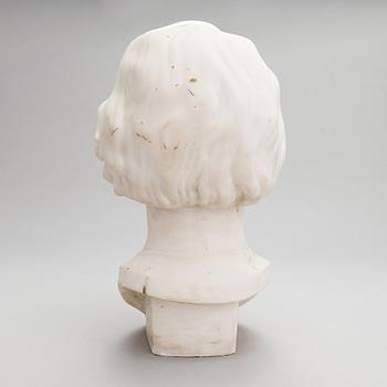 John Lundqvist, marble sculpture, signed and dated 1924, nr 27.