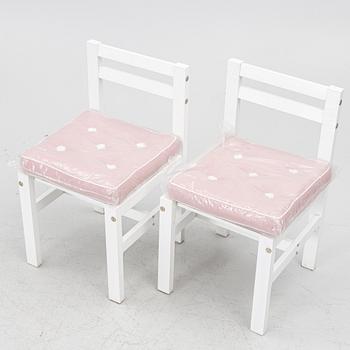 Elsa Stackelberg, Table with 6 chairs, Free Form, contemporary.