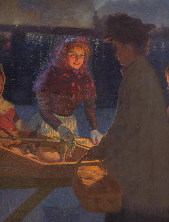 Erik Tryggelin, The Fish Market Kornhamnstorg, Stockholm.