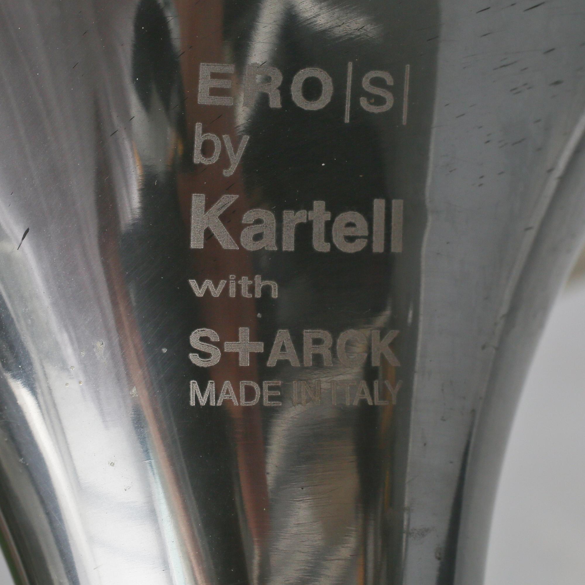 STOLAR, ett par, "Eros", Philippe Starck för Kartell, modellen formgiven 1998.