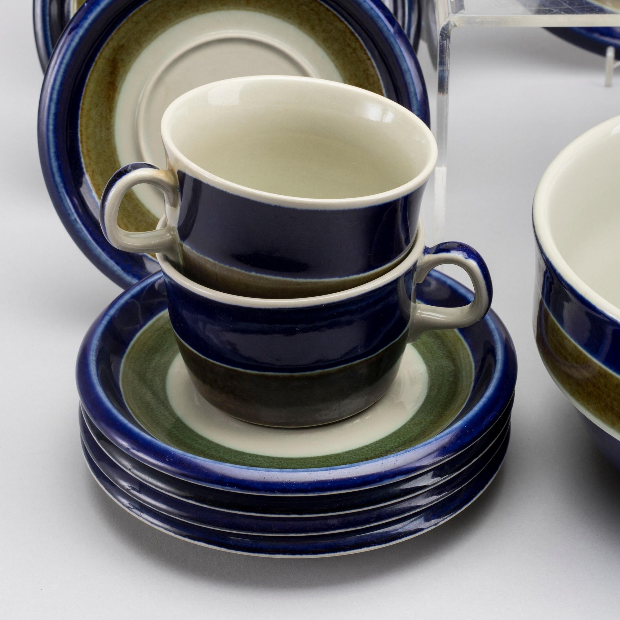 MATSERVIS,porslin, 37 delar,  "Elisabeth", Marianne Westman, Rörstrand.
