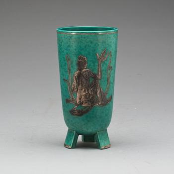 VAS, stengods, "Argenta", Wilhelm Kåge, Gustavsberg.