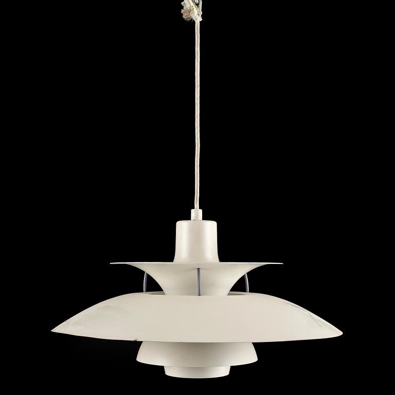 TAKLAMPA, PH-5, Poul Henningsen för Louis Poulsen, Danmark, 1900-talets andra hälft.