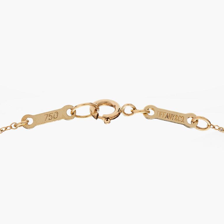 Tiffany & Co, Elsa Peretti, an 18K gold 'Starfish' necklace.