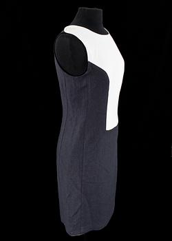 A black/white dress by Karl Lagerfeldt.