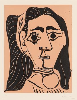 Pablo Picasso, "Femme aux Cheveux Flous".