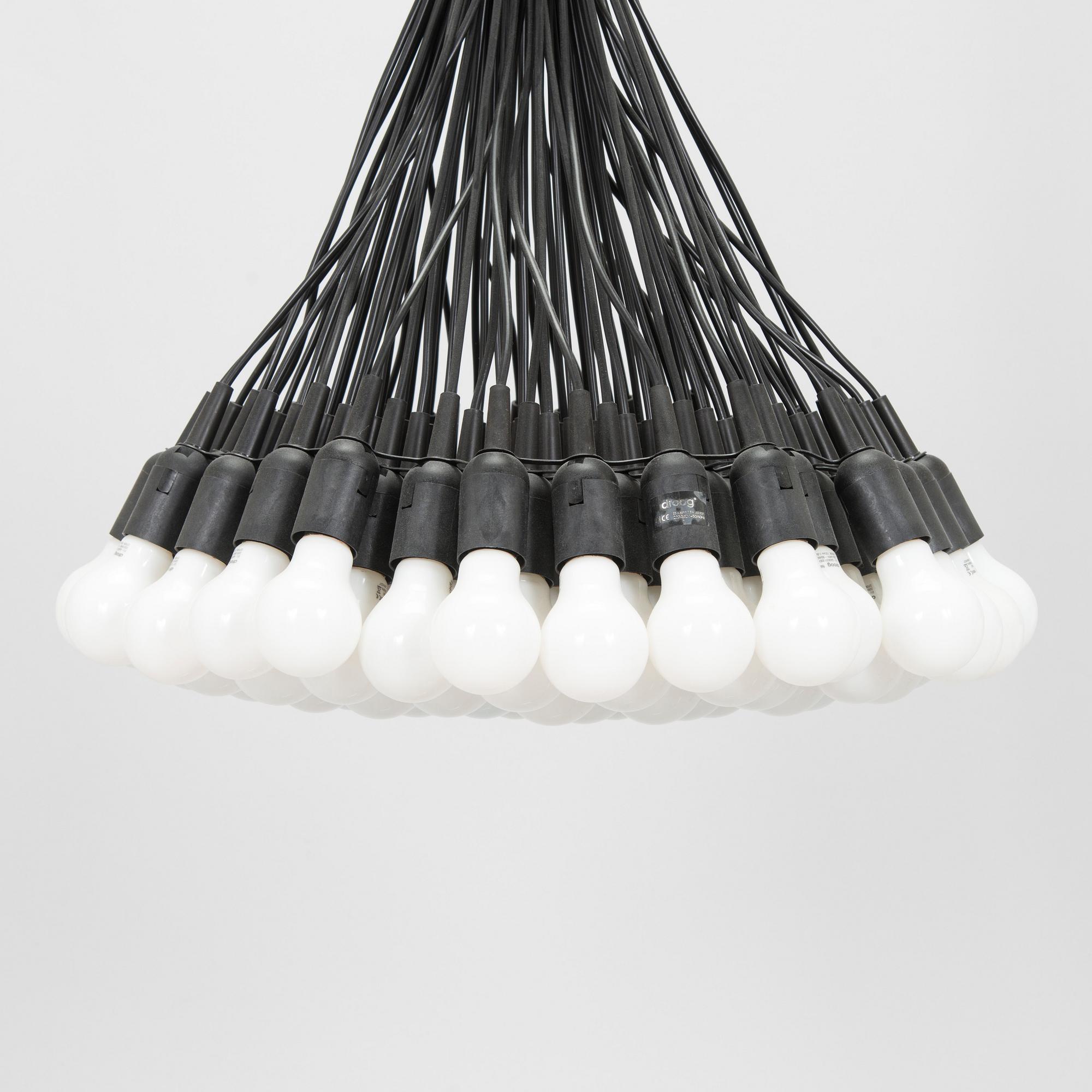 Rody Graumans, kattovalaisin, "85 lamps", Droog Design, Hollanti, 2000-luku.