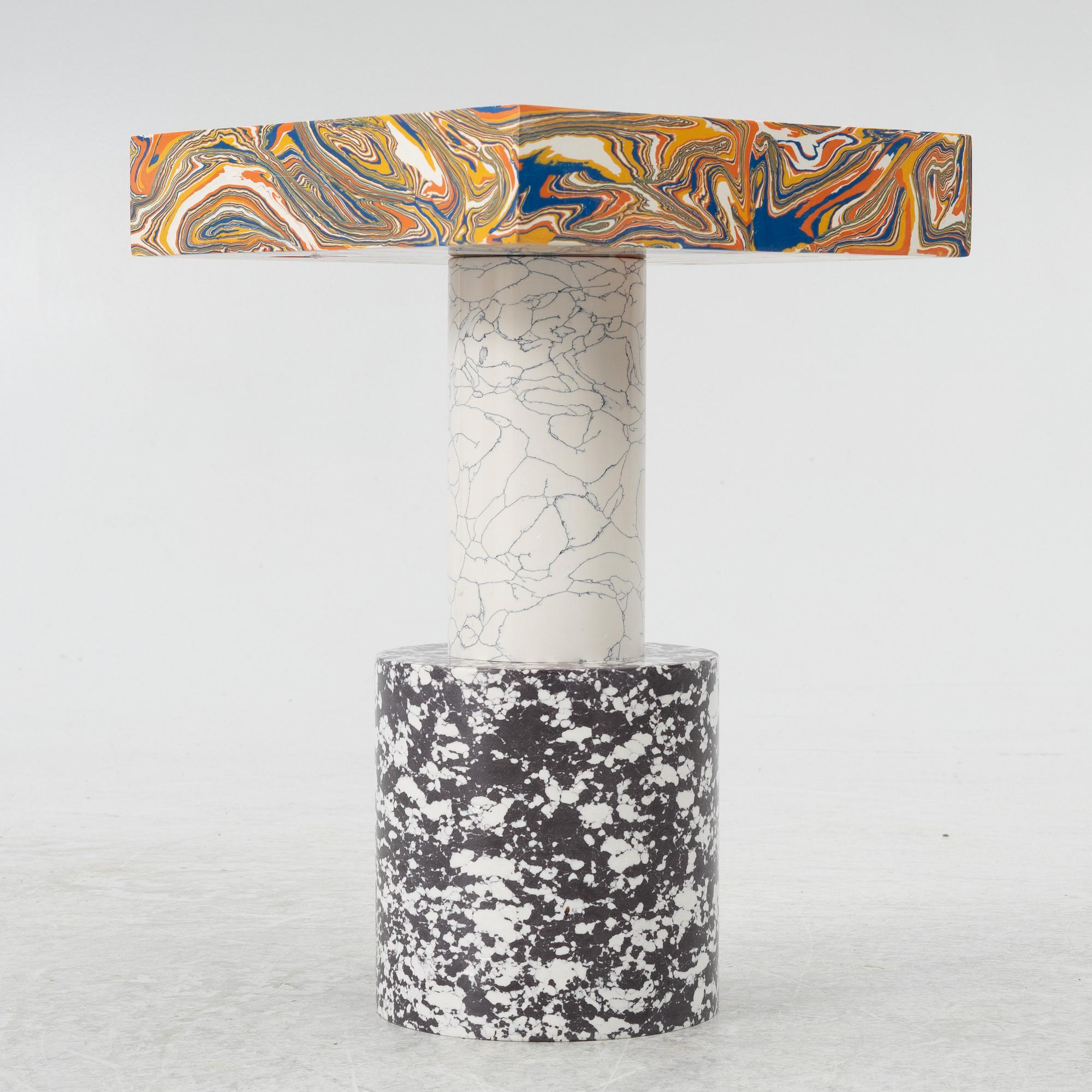 Tom Dixon, sidobord, "Swirl Table".