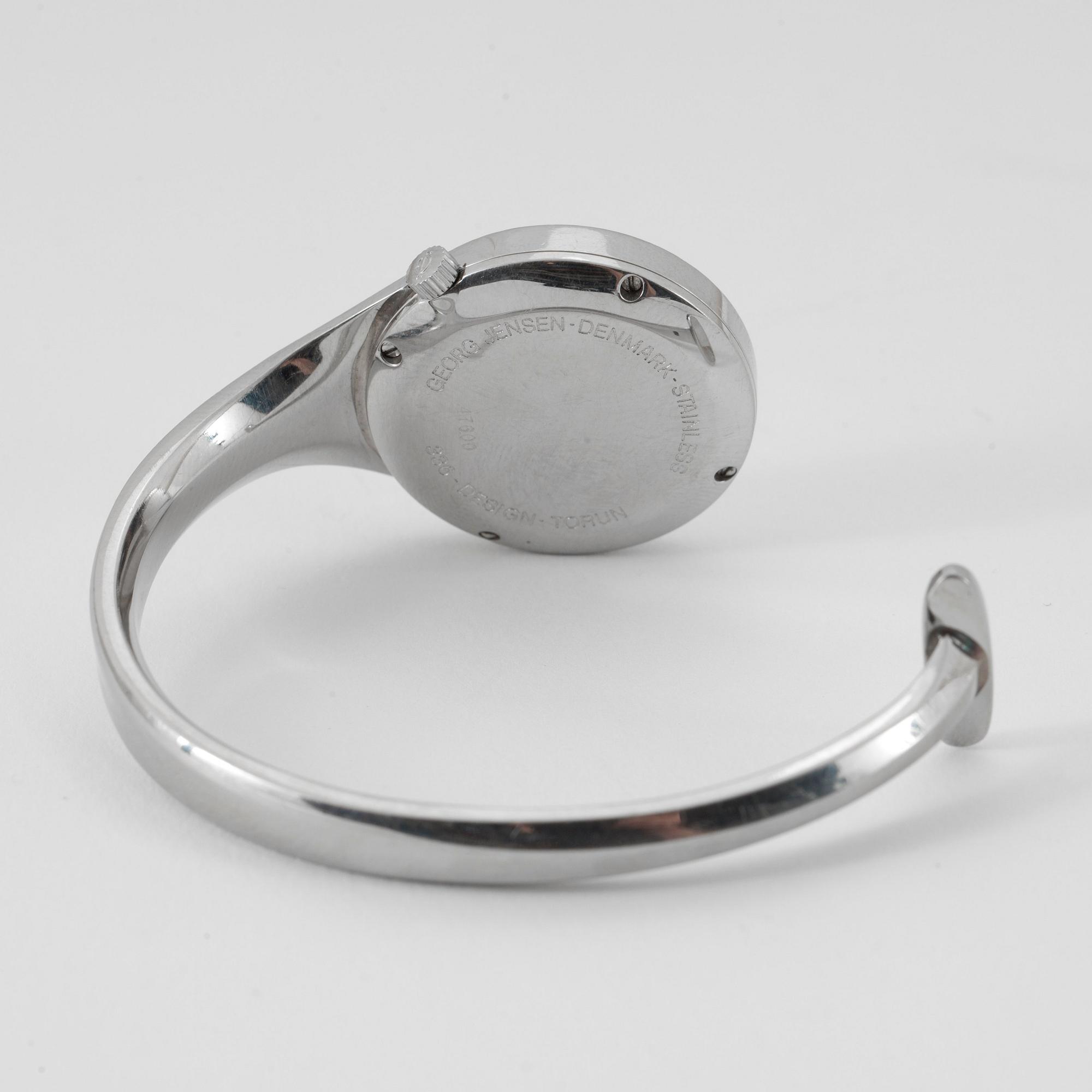 Georg Jensen - Vivianna. Steel. Manuel. 26mm.