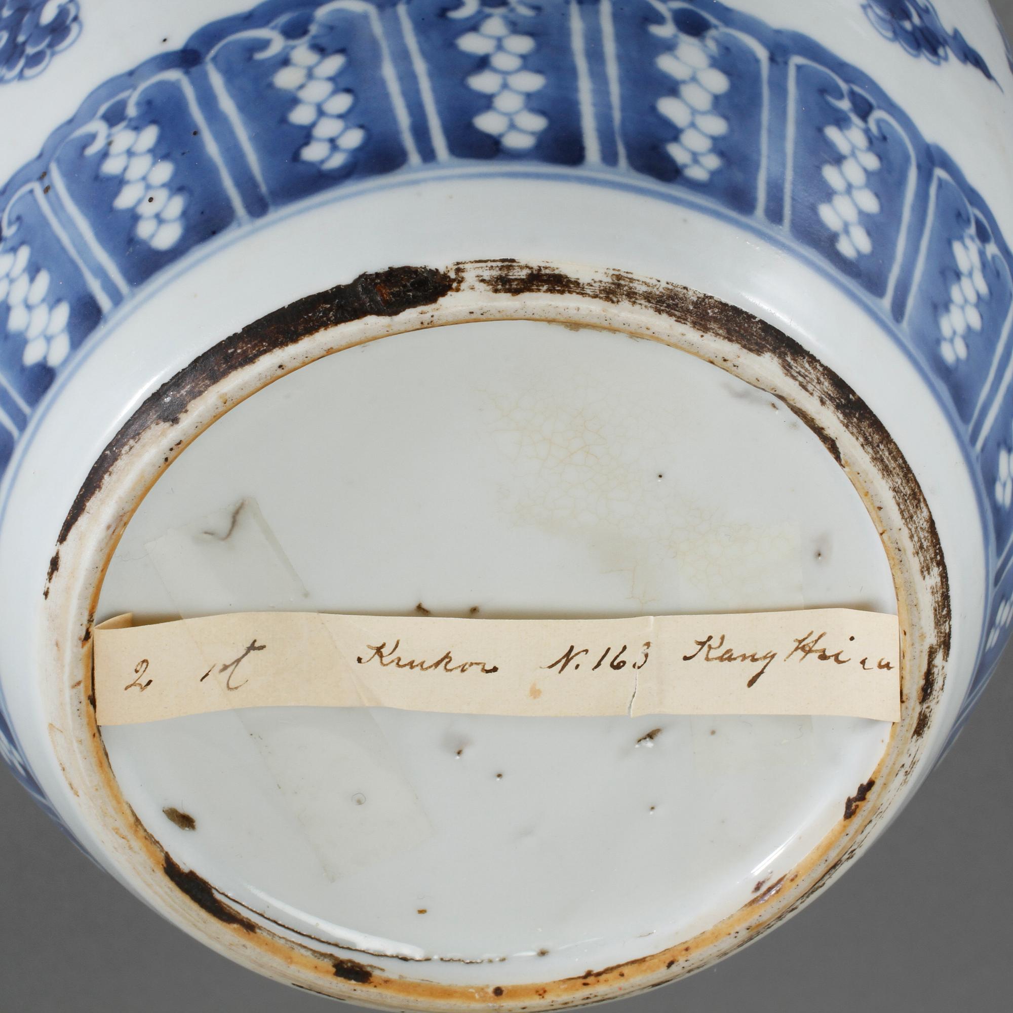 BOJAN, porslin, Kina, Kangxi (1662-1722).