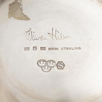 Wiwen Nilsson, skål, sterlingsilver, Anders Nilsson, Lund, 1970.