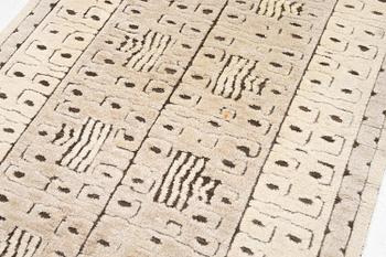 Märta Måås-Fjetterström, a carpet, 'Skvattram', knotted pile in relief, c. 270 x 164 cm, signed AB MMF.