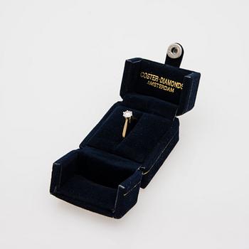 RING, briljantslipad diamant, 14K kultaa. Coster Diamonds.