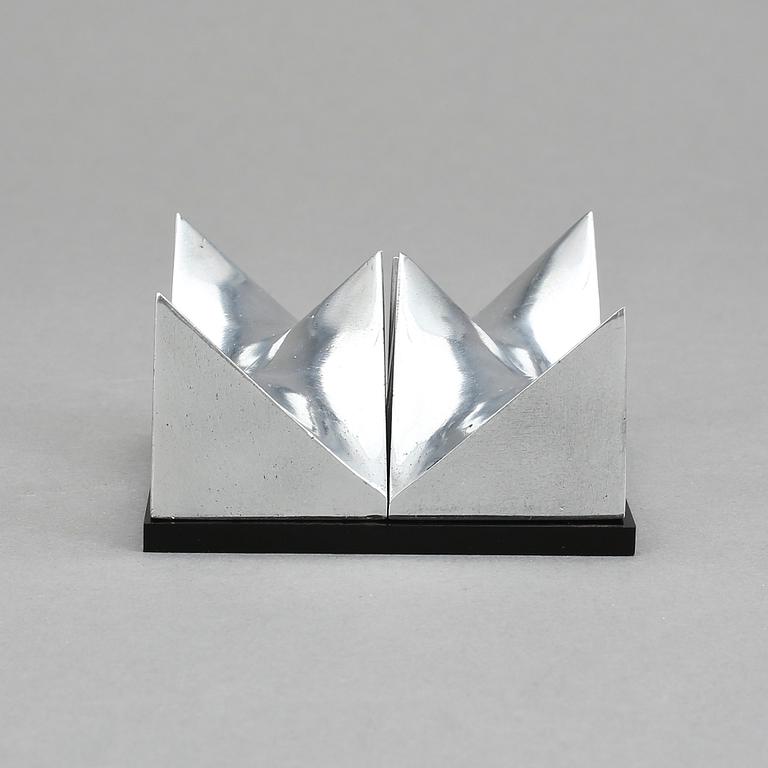 BECK & JUNG (HOLGER BÄCKSTRÖM & BO LJUNGBERG), skulptur, Signerad och numrerad 619/700, daterad 1977.