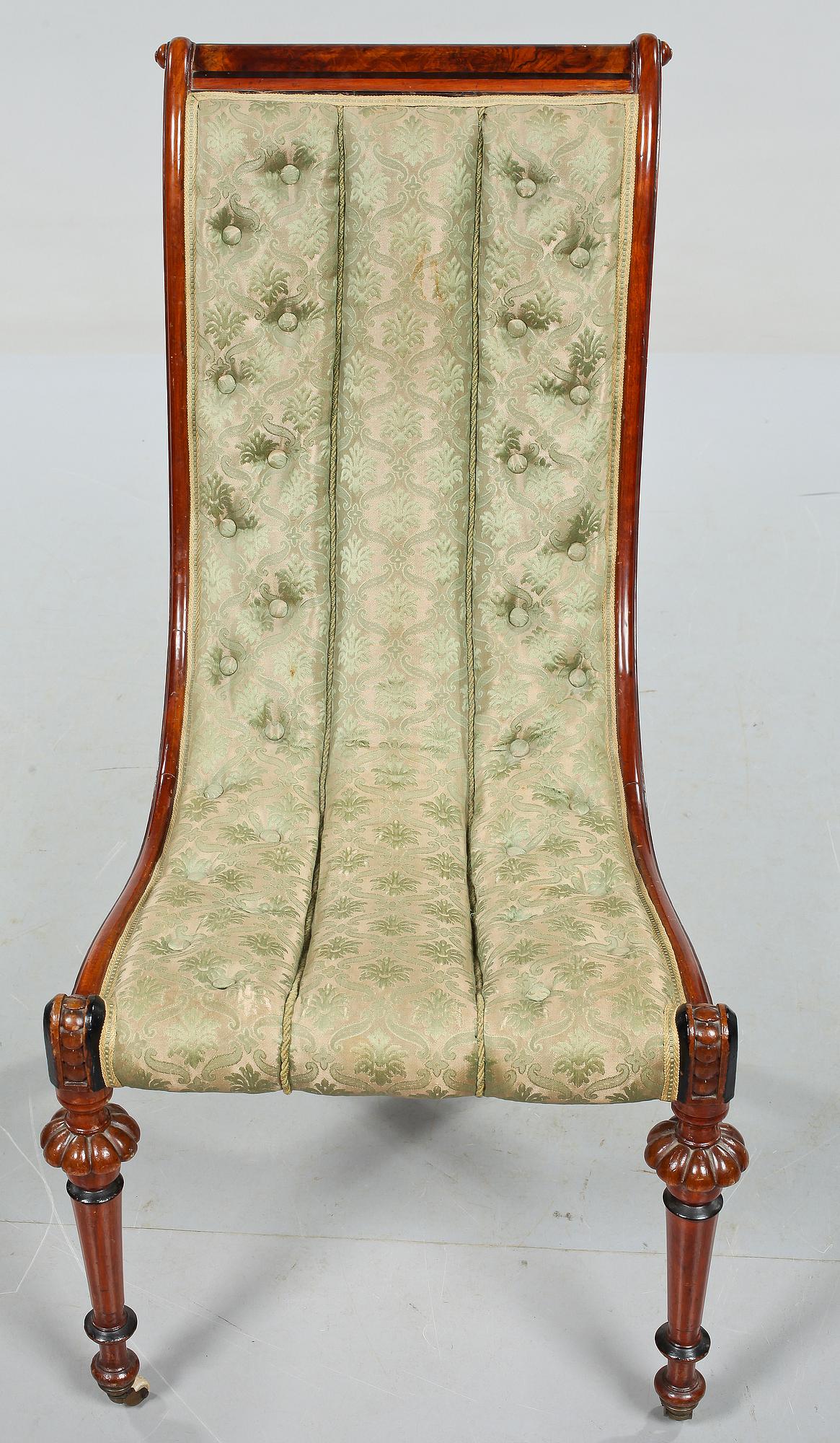 STOL, sk svanhalsmodell, 1800-talets andra hälft.