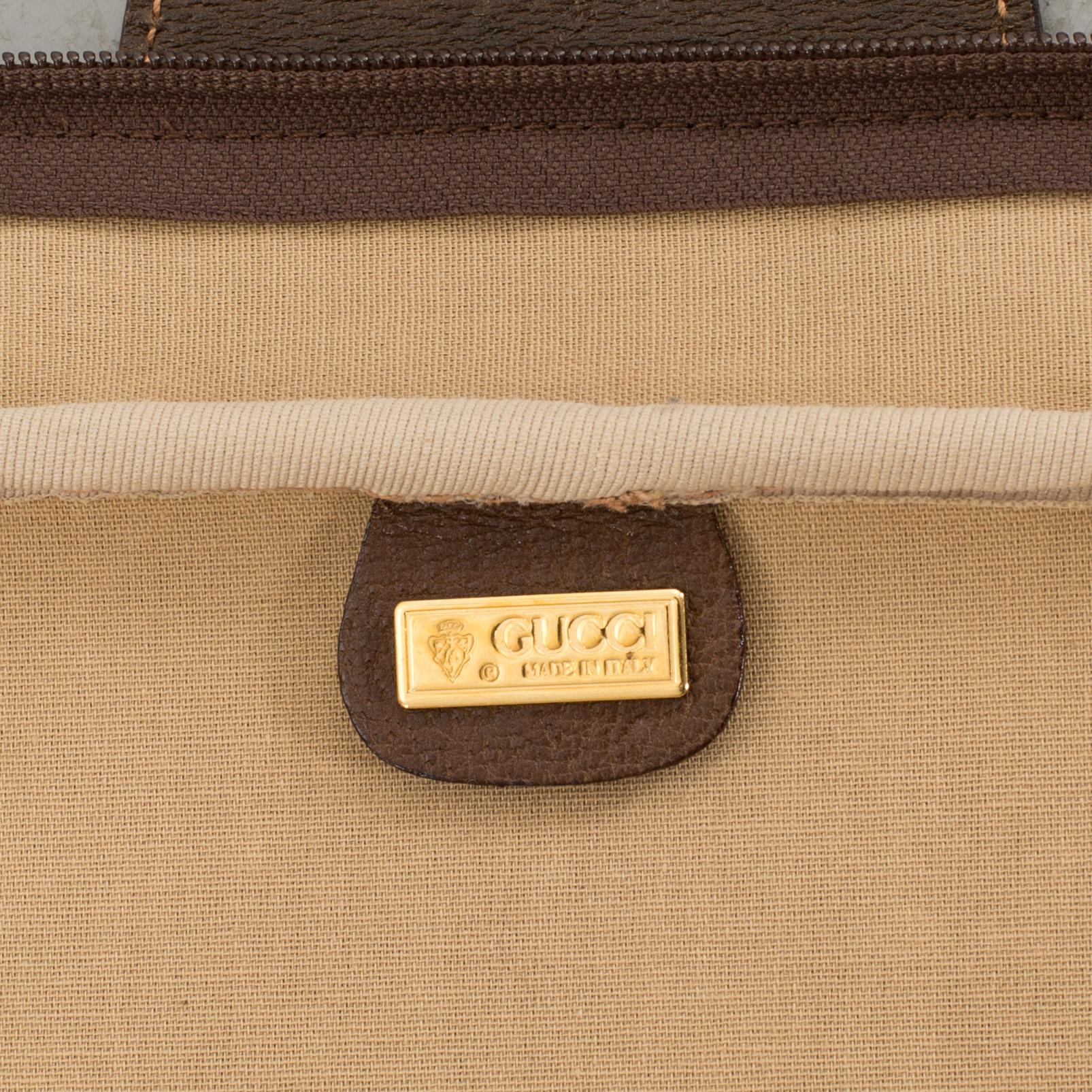 GUCCI, suitcase.