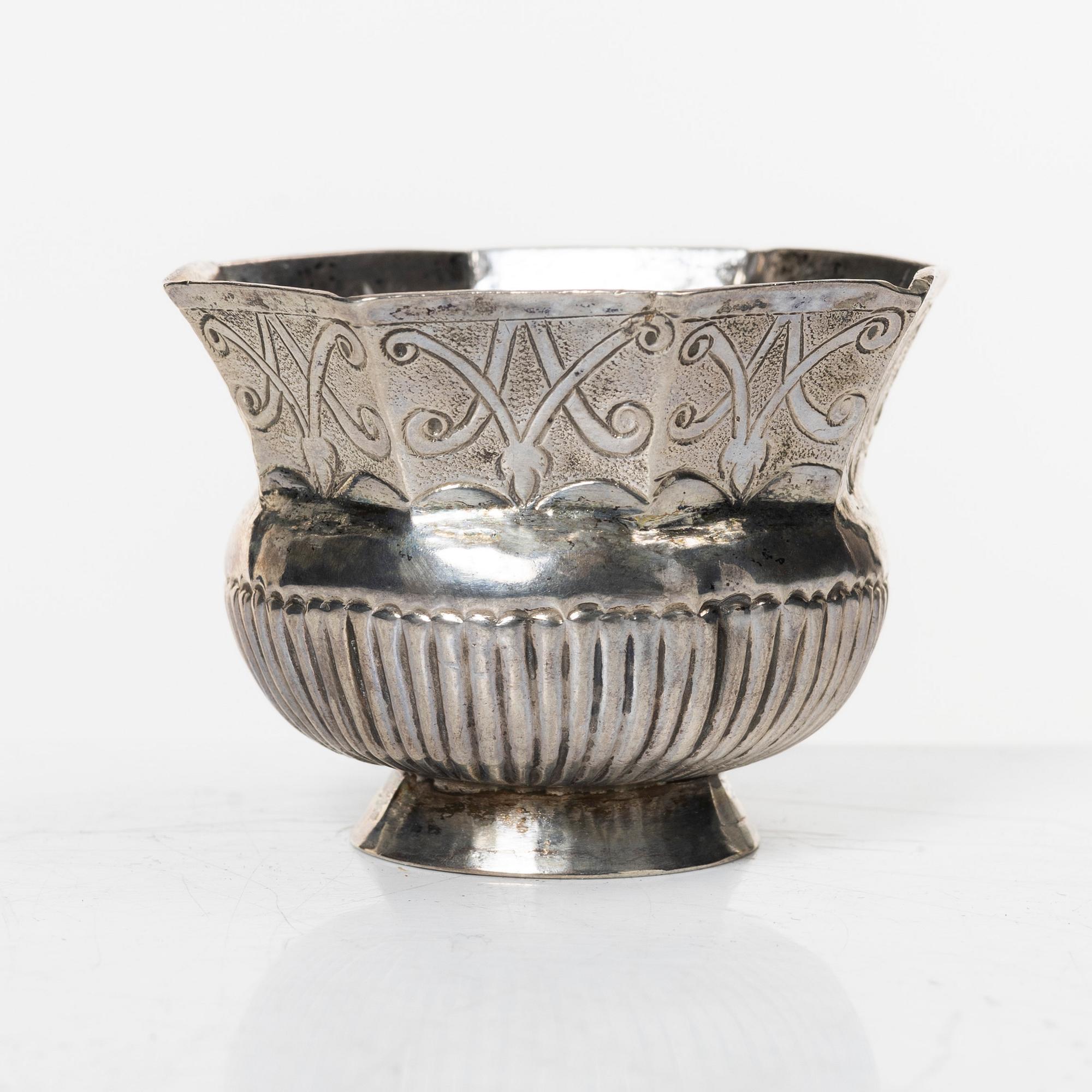 Supkopp, sk tscharka, silver, Moskva, Ryssland 1750-tal.