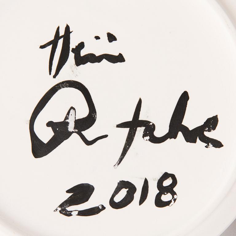 HEINI RIITAHUHTA, a porcelain 'Bird box' signed Heini Riitahuhta 2012/2018.