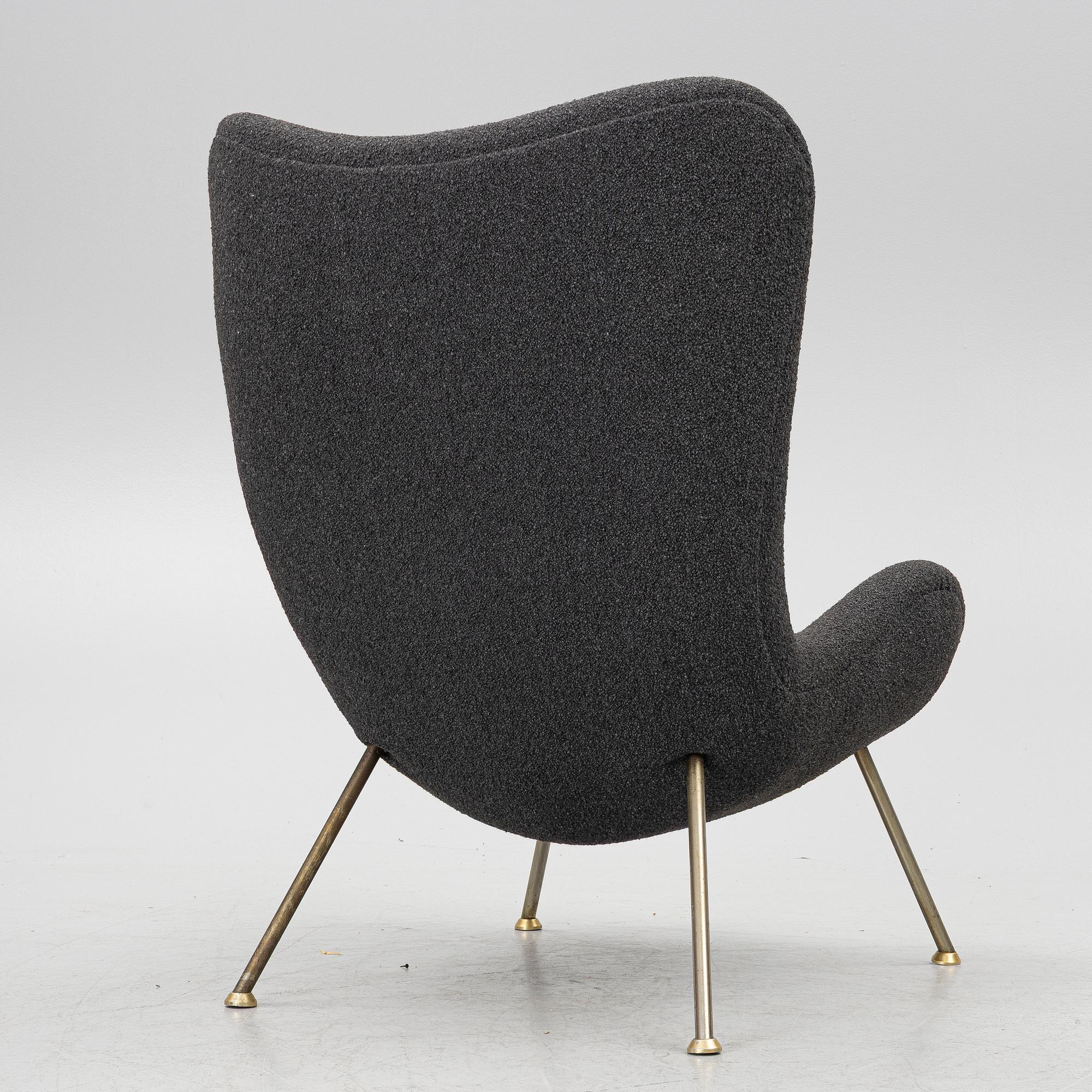 Fritz Neth, a 'Madame' easy chair, Correcta, Germany, 1950s.