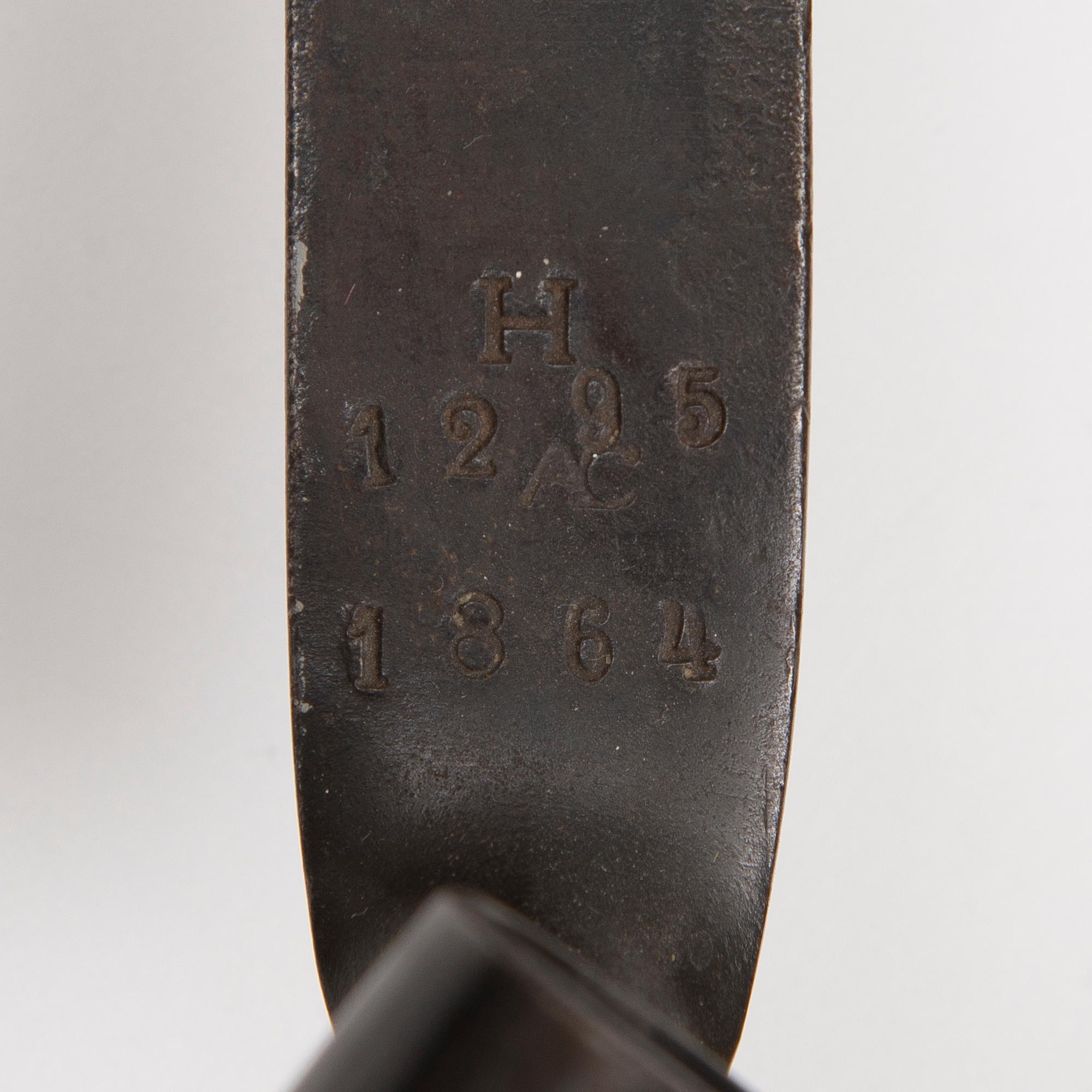 SEINÄKORISTEITA, 3 kpl, pistin- ja hylsyaihe, 1800-1900-luku.