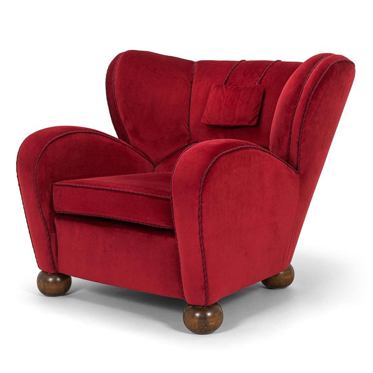 Märta Blomstedt, an 'Aulanko-model' armchair. Designed in 1939.