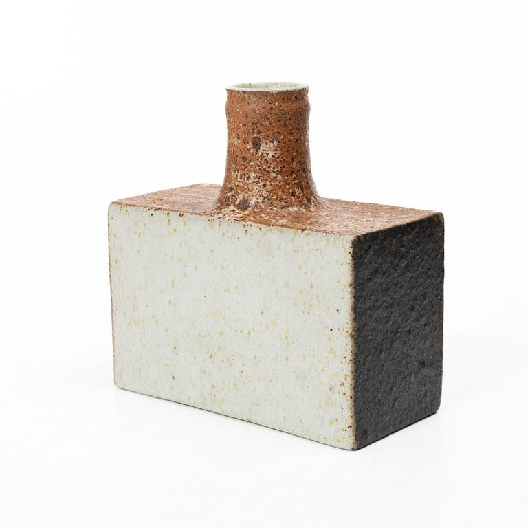 Guido Gambone, a stoneware vase/flask, italy, 1950's.