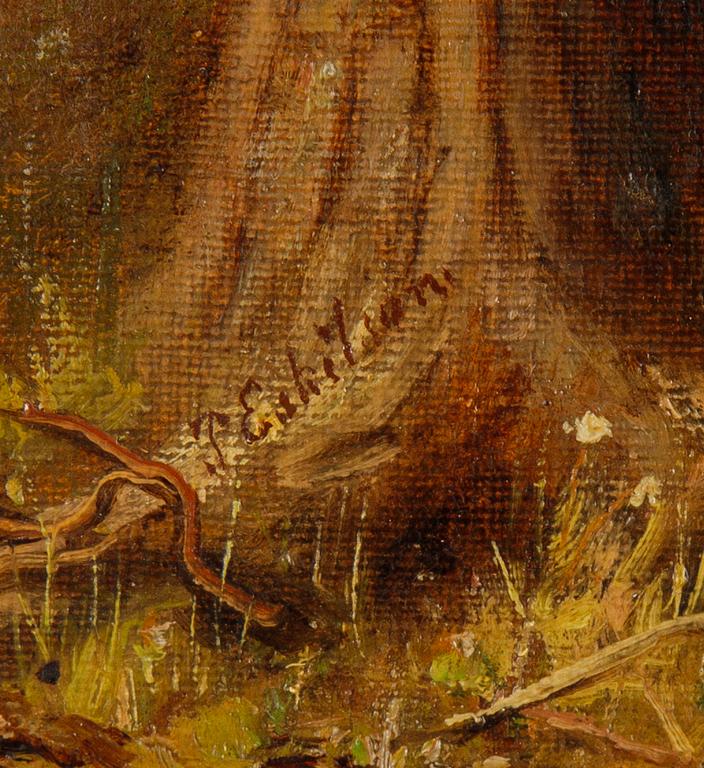 Per Eskilson, oil on canvas, signed.