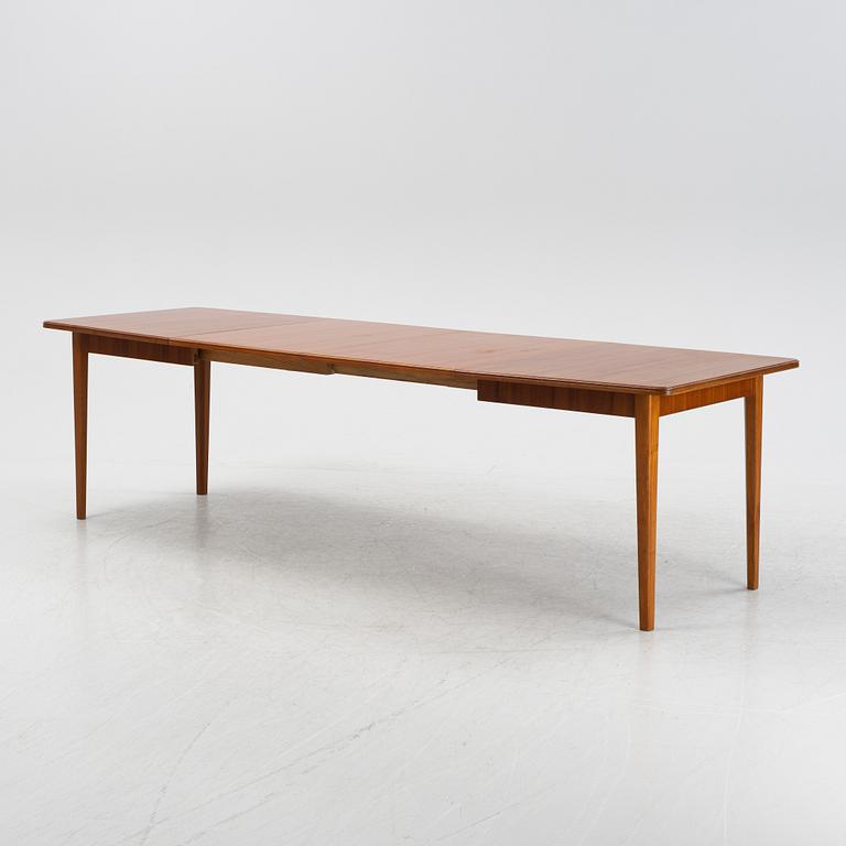 A mahogany dining table, Swedish Modern, 1940's.