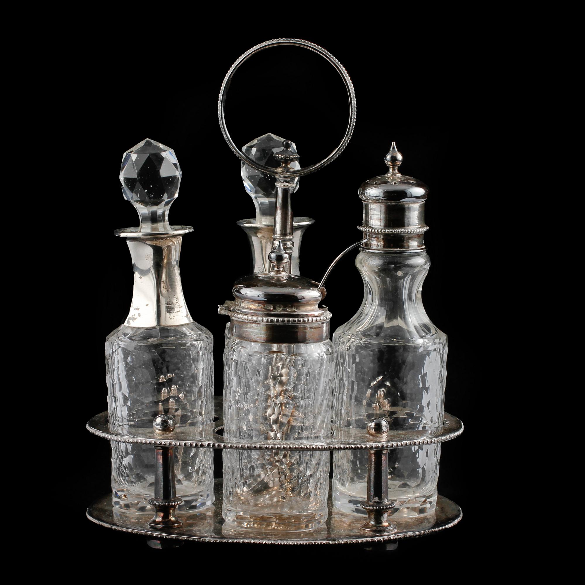 BORTSSURTOUT, silver, C G Hallberg, Stockholm, 1897.