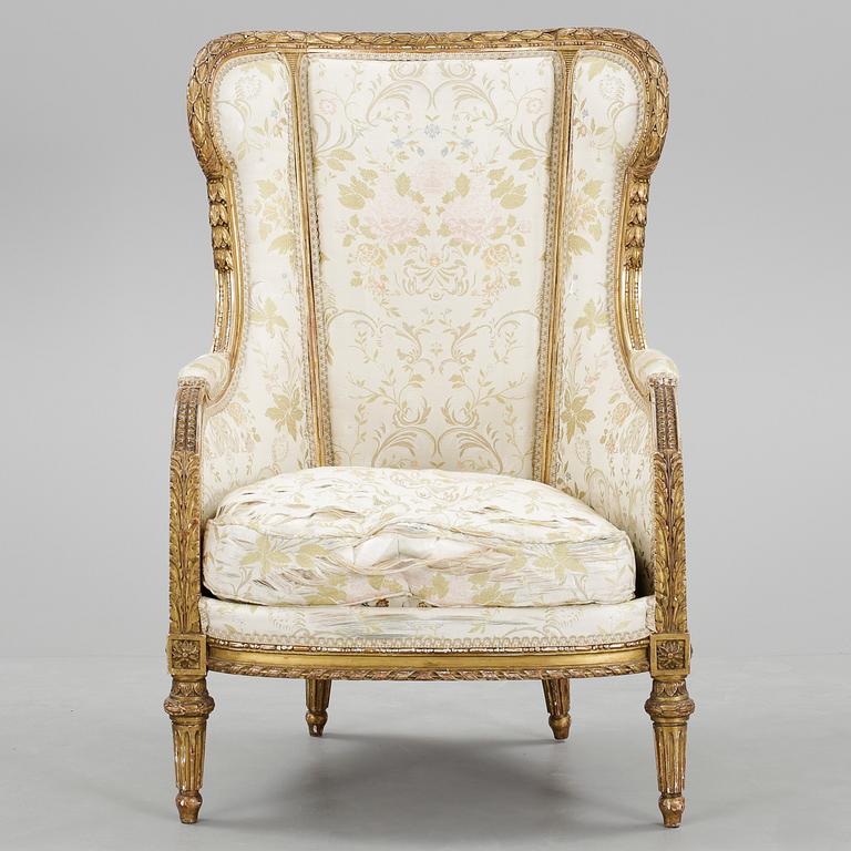 BERGÈRE, Louis XVI-stil, 1900-talets början.