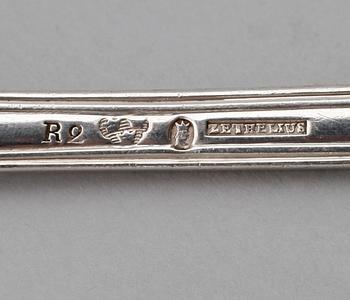 RAGUSKED, silver, Pehr Zethelius, Stockholm 1799. Vikt ca 132 gram.