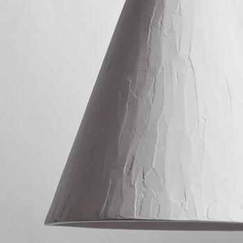 Rose Uniacke, taklampa, "Plaster Cone Hanging Light", Rose Uniacke, Storbritannien.
