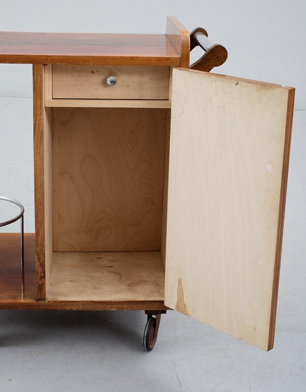 RULLVAGN MED BARSKÅP, Art deco, 1900-talets första hälft.